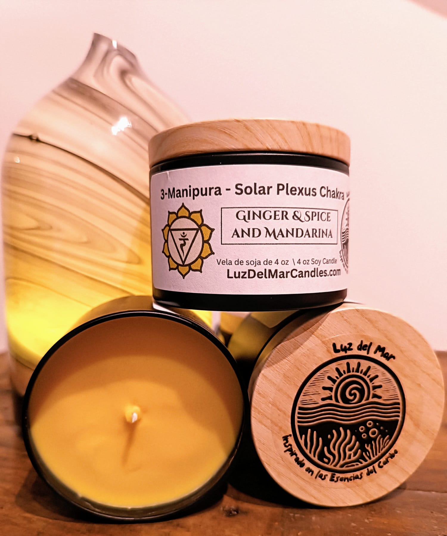 3. Solar Plexus Chakra 4 oz (Manipura)