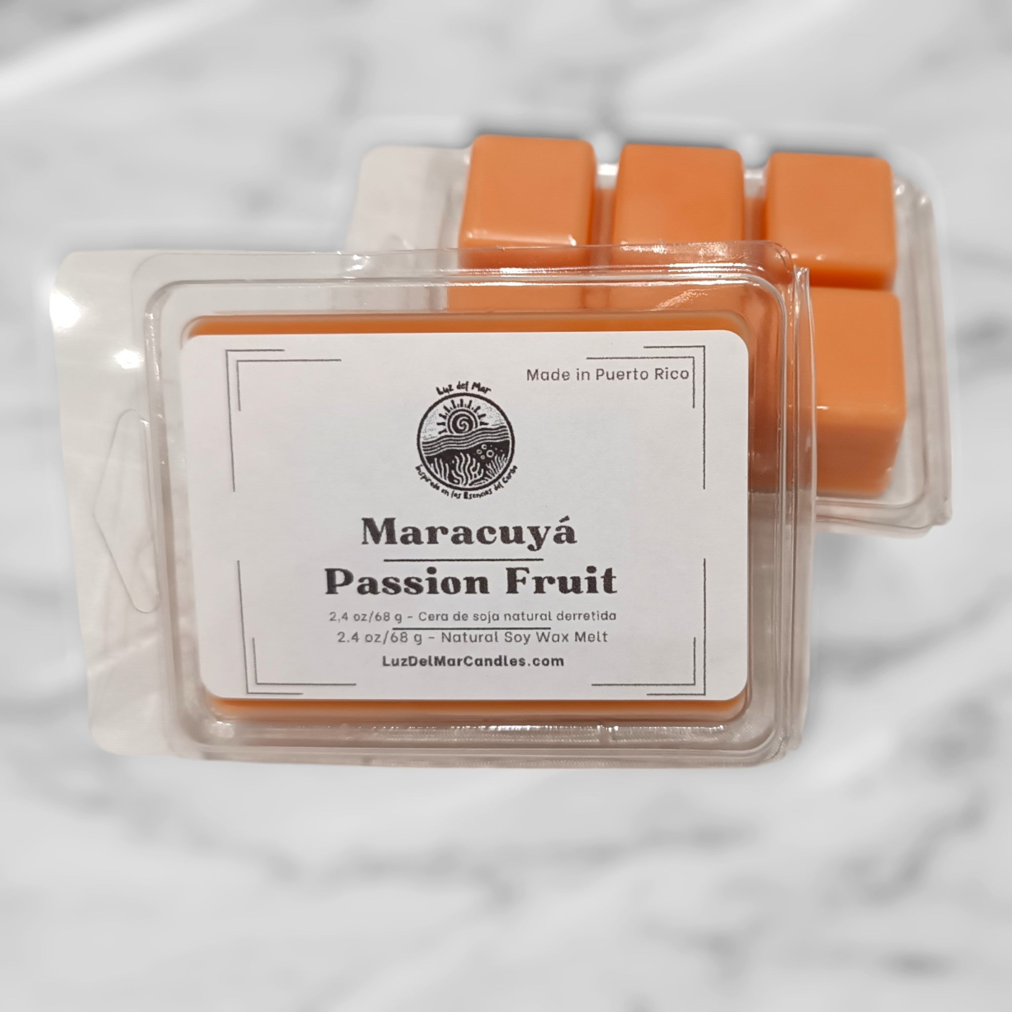 Passion Fruit Wax Melts - Luz Del Mar