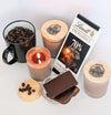 Café Mocha Scented Soy Candle – Hand-Poured - 8 oz net wt.